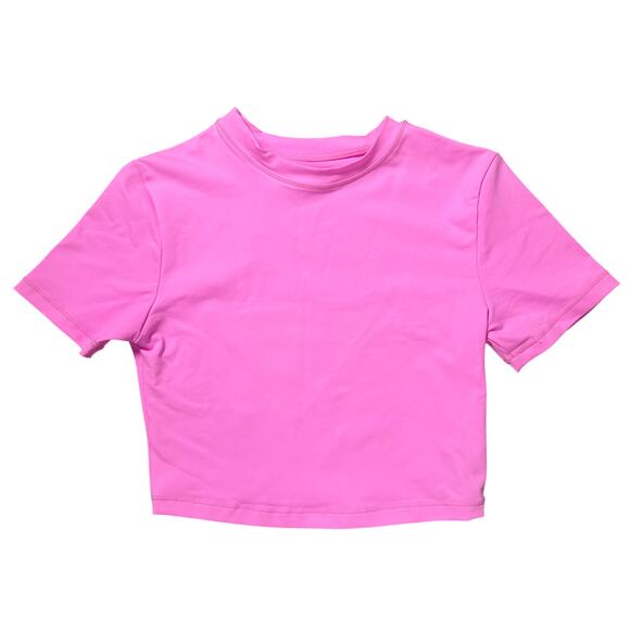 Skims Pink Short Sleeve Top - Picture 1 of 5